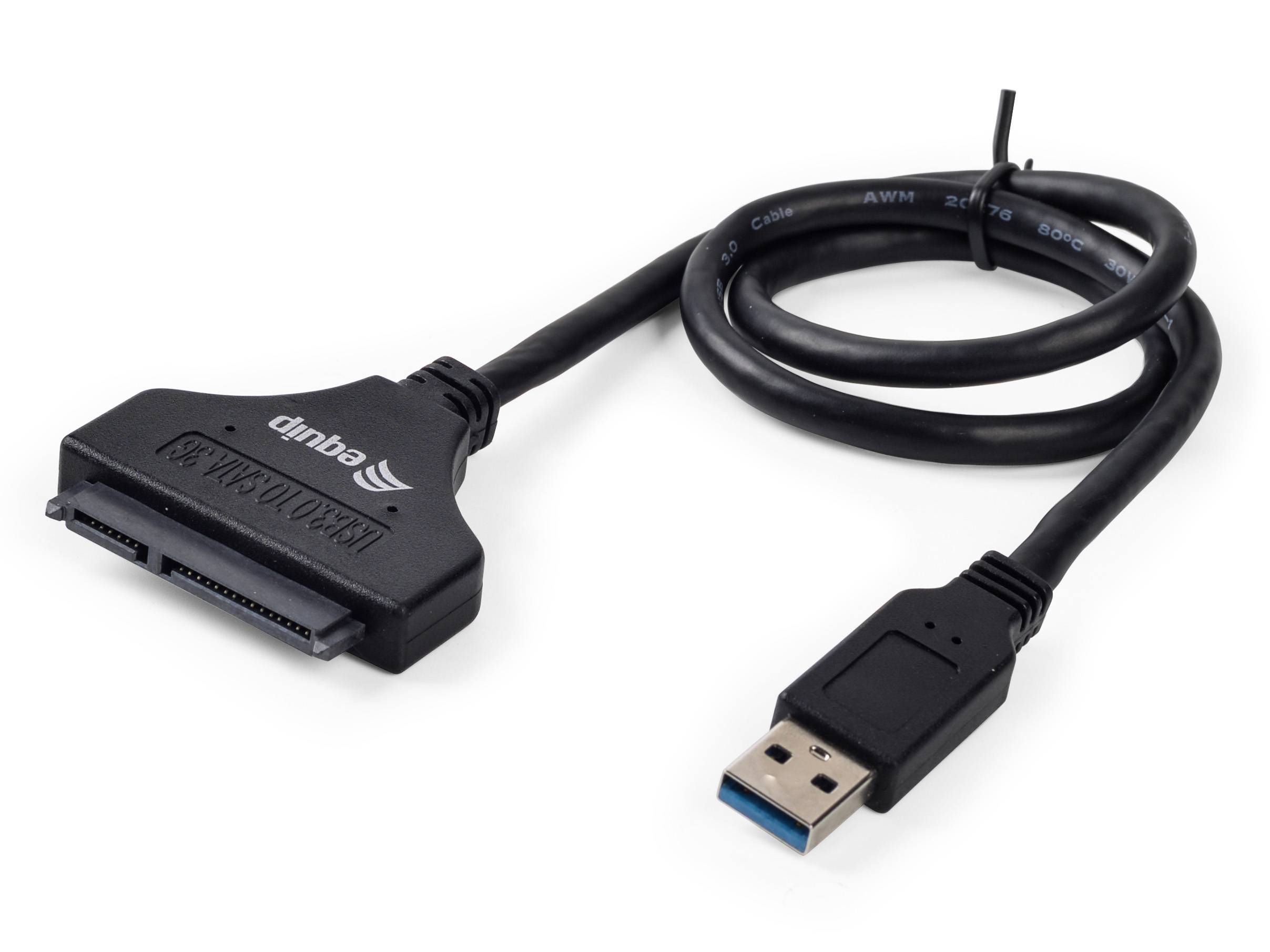 Equip Speicher-Controller - 2.5" (6.4 cm) - SATA - 5 Gbit/s - USB 3.0 - Schwarz-3