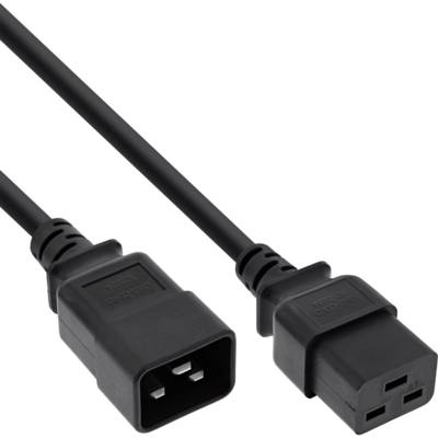 InLine® Kaltgeräteverlängerung 16A, C19 auf C20, 1,5m-0