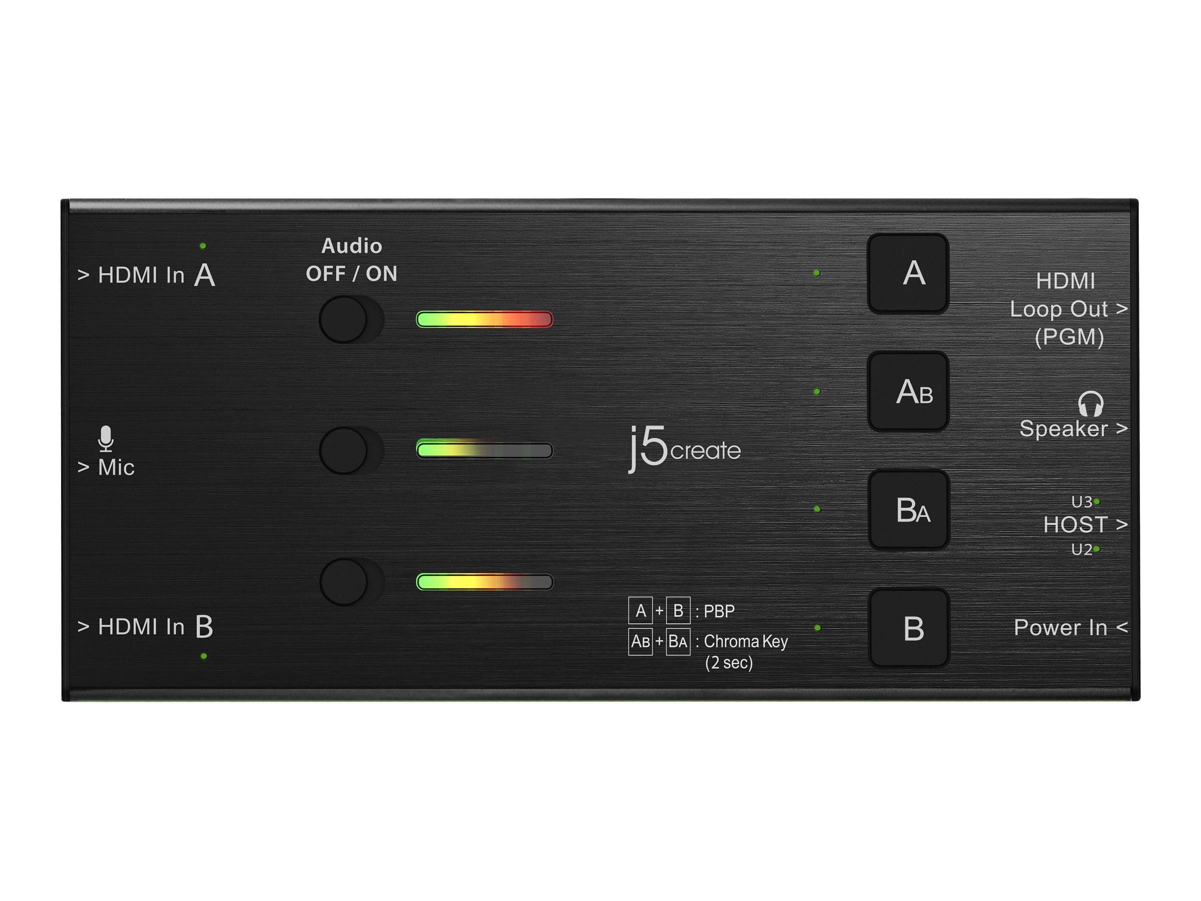 j5create JVA06 video capturing device Audio & Video-1