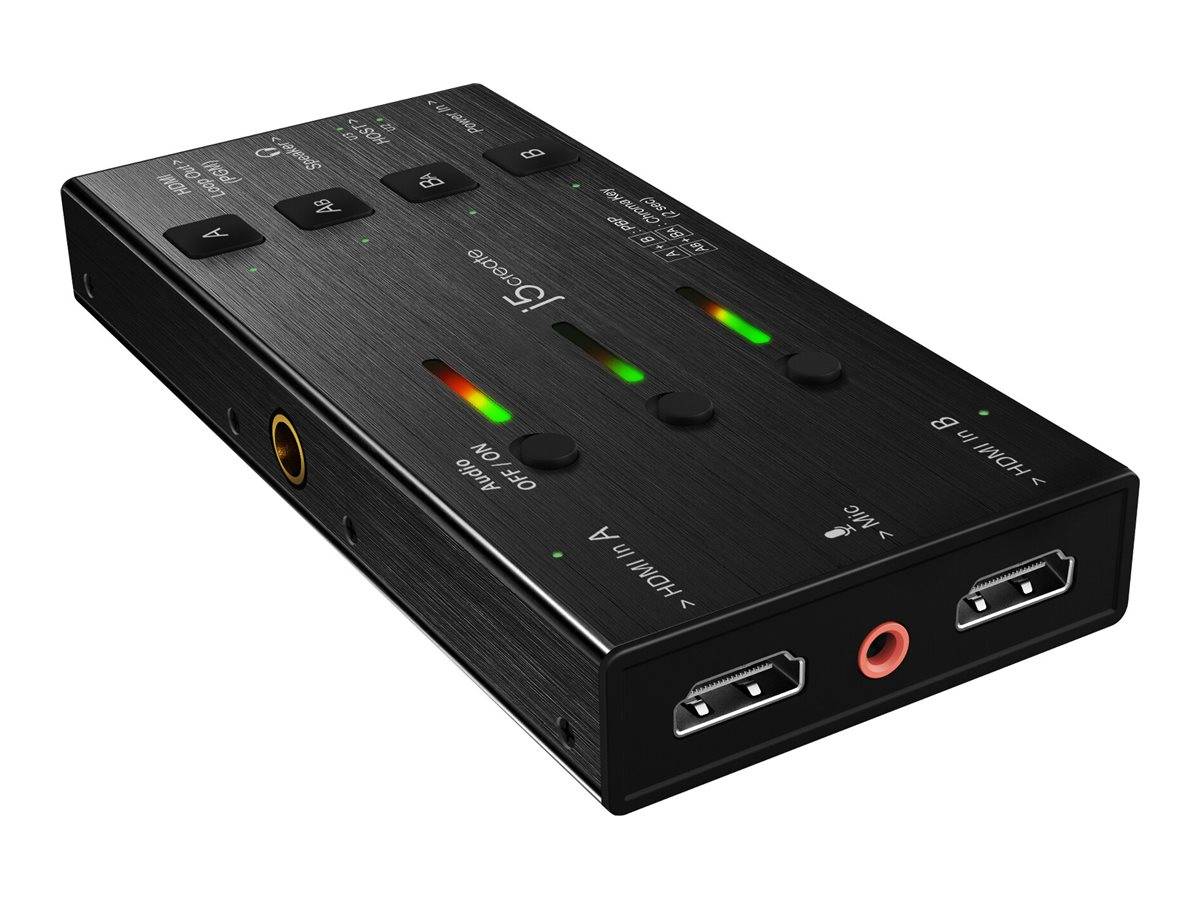 j5create JVA06 video capturing device Audio & Video-2