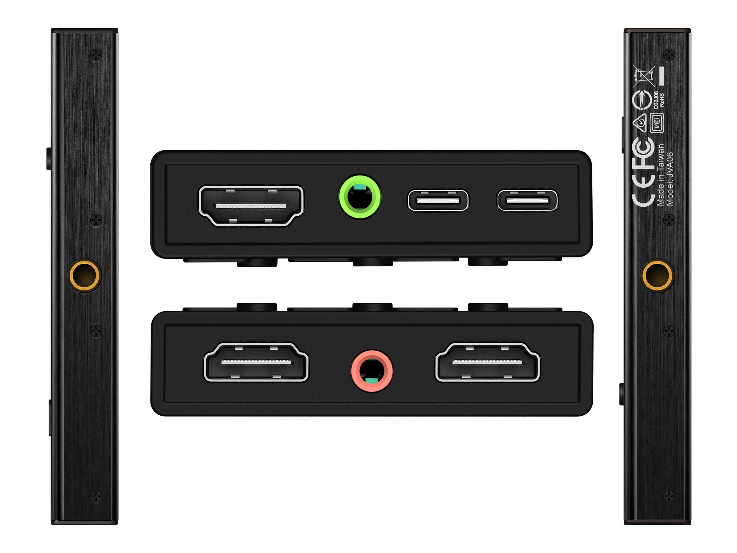 j5create JVA06 video capturing device Audio & Video-4