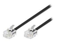 MicroConnect Modular - Telefonkabel - RJ-11 (M)-0