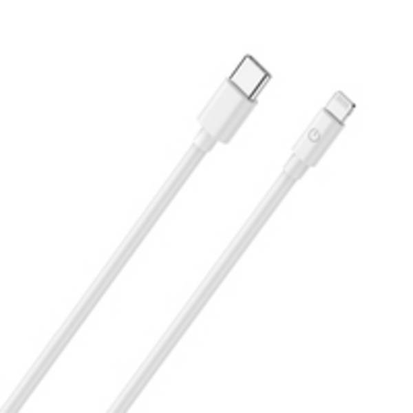 RealPower 385242 - Weiß - USB C - Lightning - 2 m - Männlich - Männlich - 200 cm