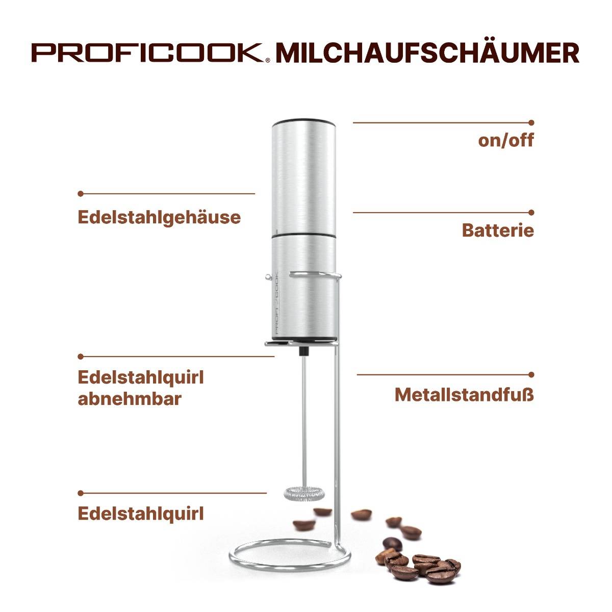CLATRONIC - ProfiCook PC-MS 1273, Akku-2