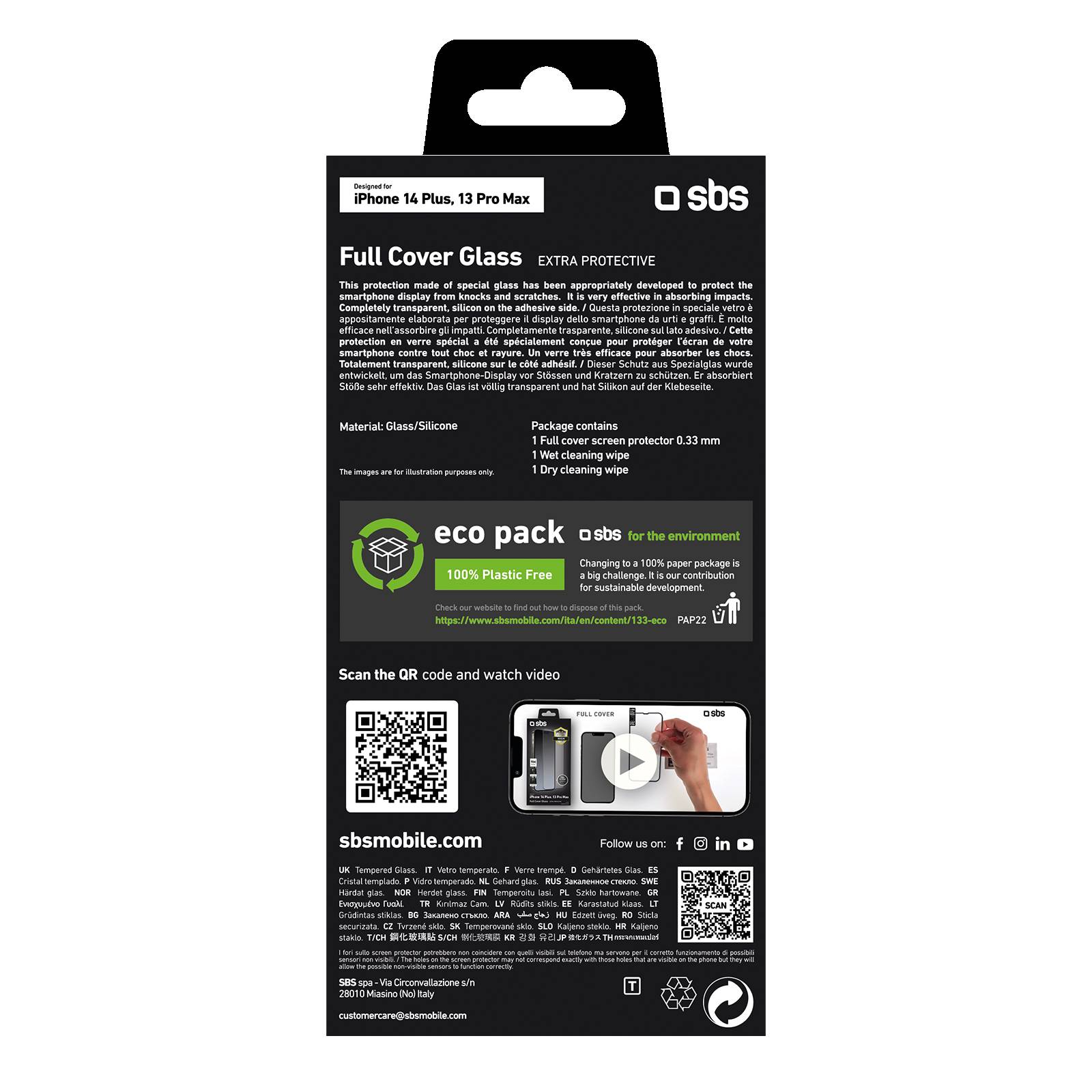 SBS TESCRFCIP1367K - Apple - iPhone 13 Pro Max - Kratzresistent - Stoßfest --2