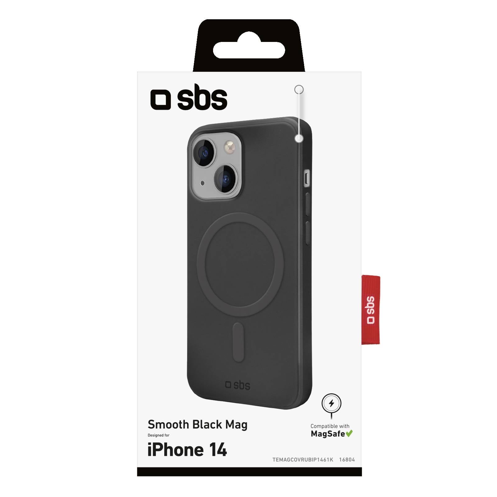 SBS TEMAGCOVRUBIP1461K - Cover - Apple - iPhone 14 - 15,5 cm (6.1 Zoll) - Schwar-1