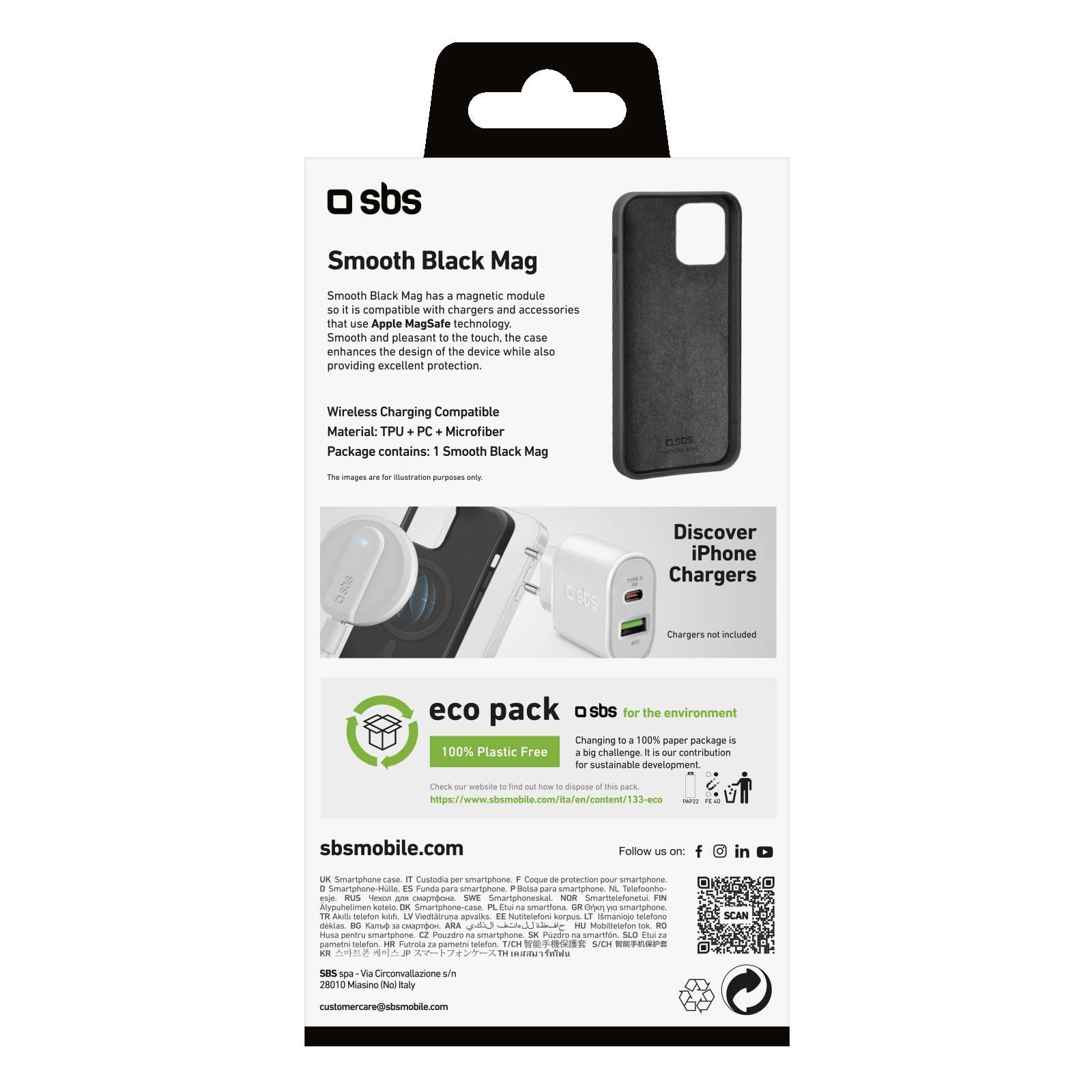 SBS TEMAGCOVRUBIP1461K - Cover - Apple - iPhone 14 - 15,5 cm (6.1 Zoll) - Schwar-2
