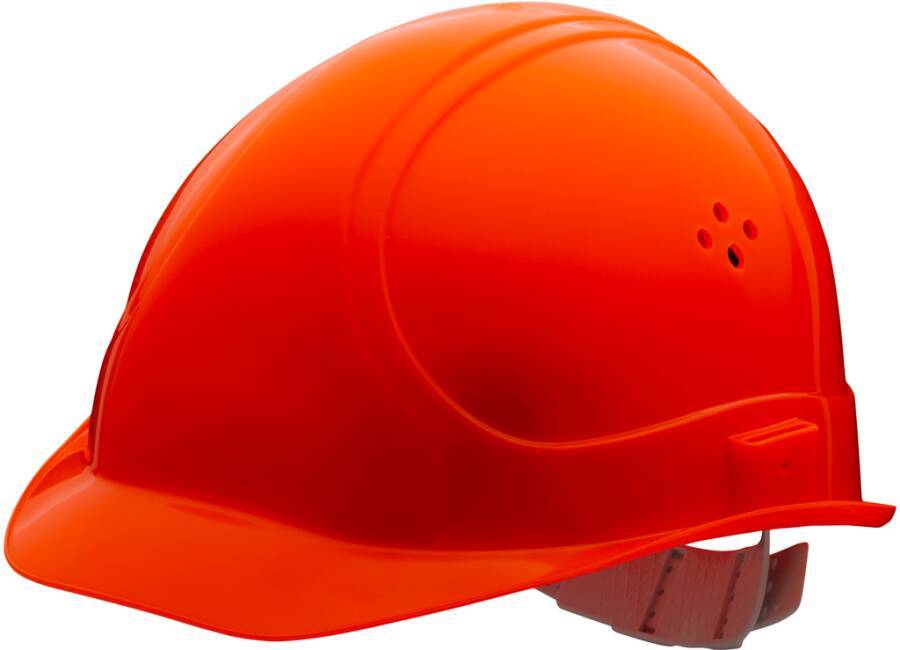 Schutzhelm INAP-Master 11402005 Farbe neonorange (RAL 2007) Ausführung 6-Punkt-Gurtband-Innenausstattung-0