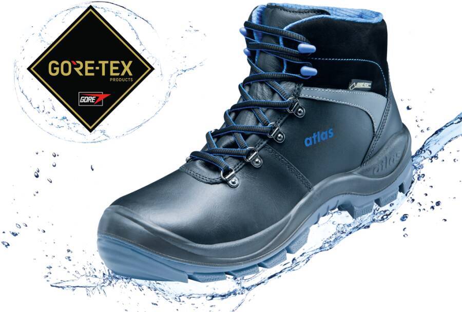 Sicherheitsschnürstiefel S3/CI GTX 745 GORE-TEX 82100-44 Größe 44 Farbe schwarz Typ Schnürstiefel Modell GTX 745 GORE--1
