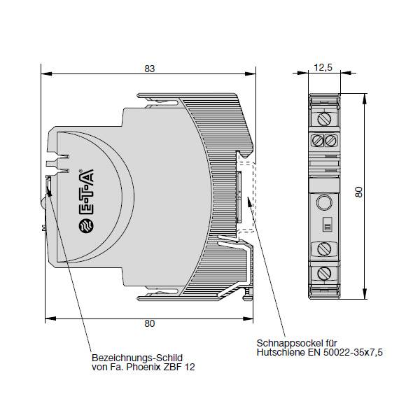 ETA Engineering Technology Sicherungsautomat (ESX10-TB-101-DC24V-4A)-1