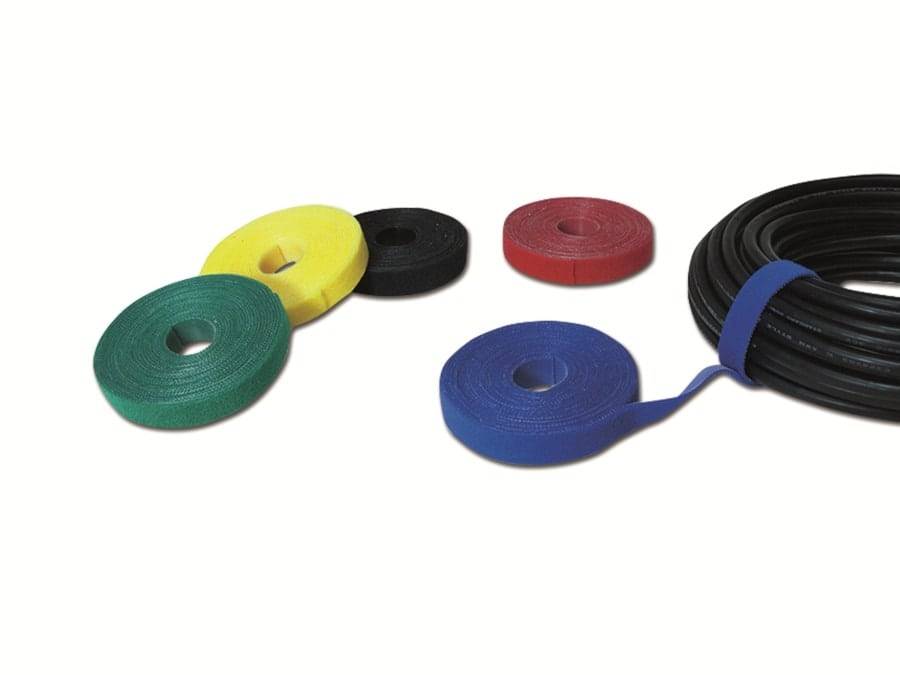 Symbolbild für LogiLink Kabelbinder aus Klettband, 4m, grün