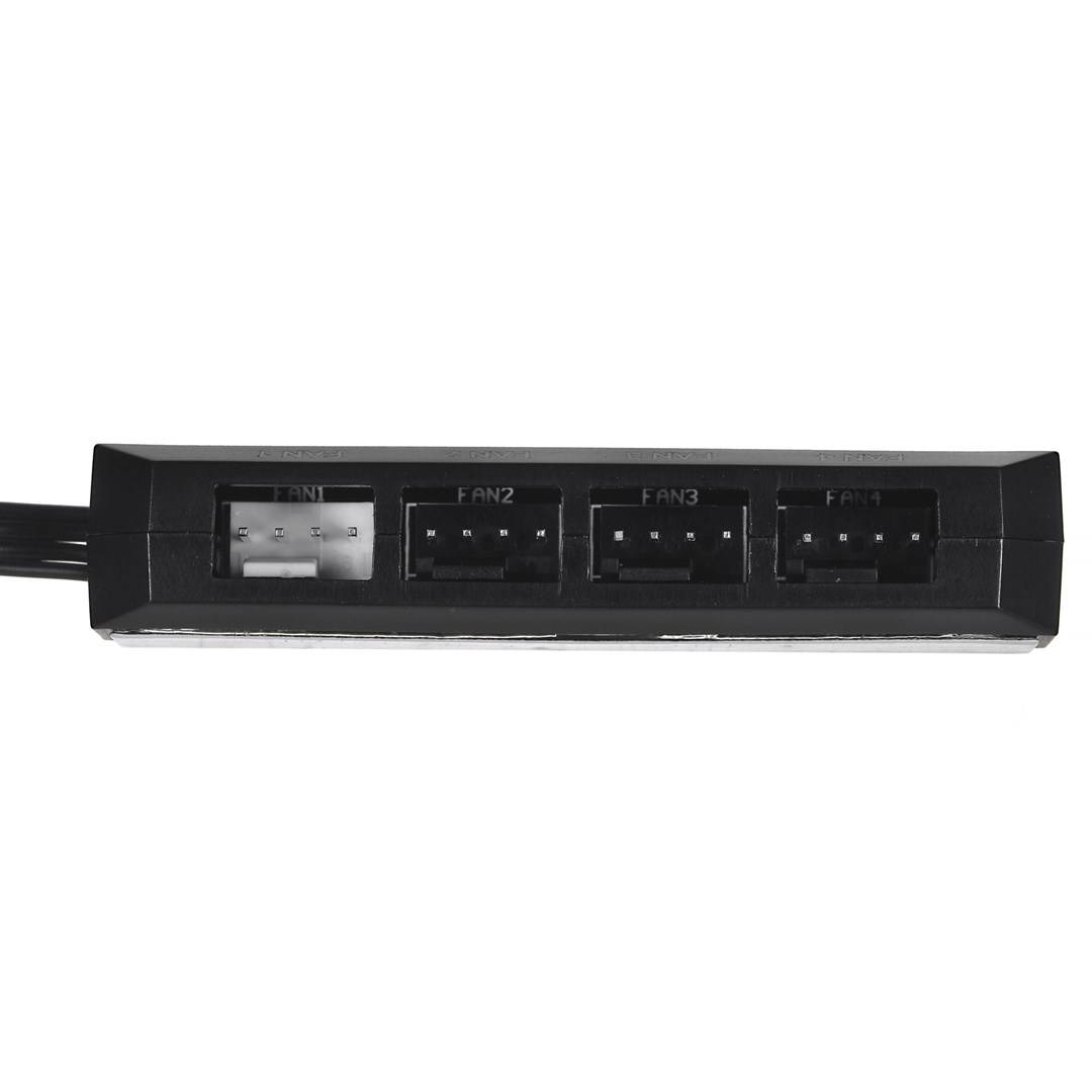 DeepCool FH-04, 0,55 m, ATX (20-pin), 4 x Molex (3-pin), Gerade, Gerade, Schwarz-5