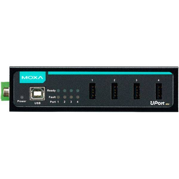 Industrie-USB-Hub 4 Ports (inklusive Adapter) UPort 404-1