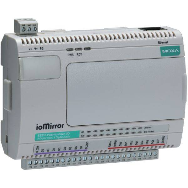 Universelle Peer-to-Peer-I/O, 8 DIs, 8 DOs ioMirror E3210