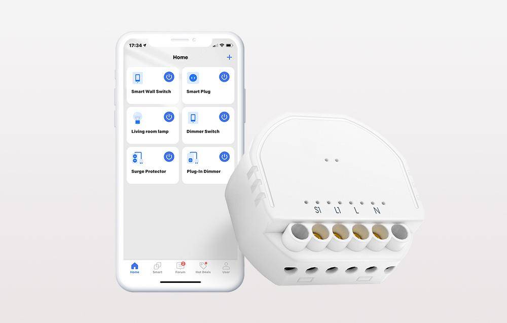 Meross - MSS810HK-UN - Wi-Fi Smart In-Wall Switch Meross MSS810HK-UN-3