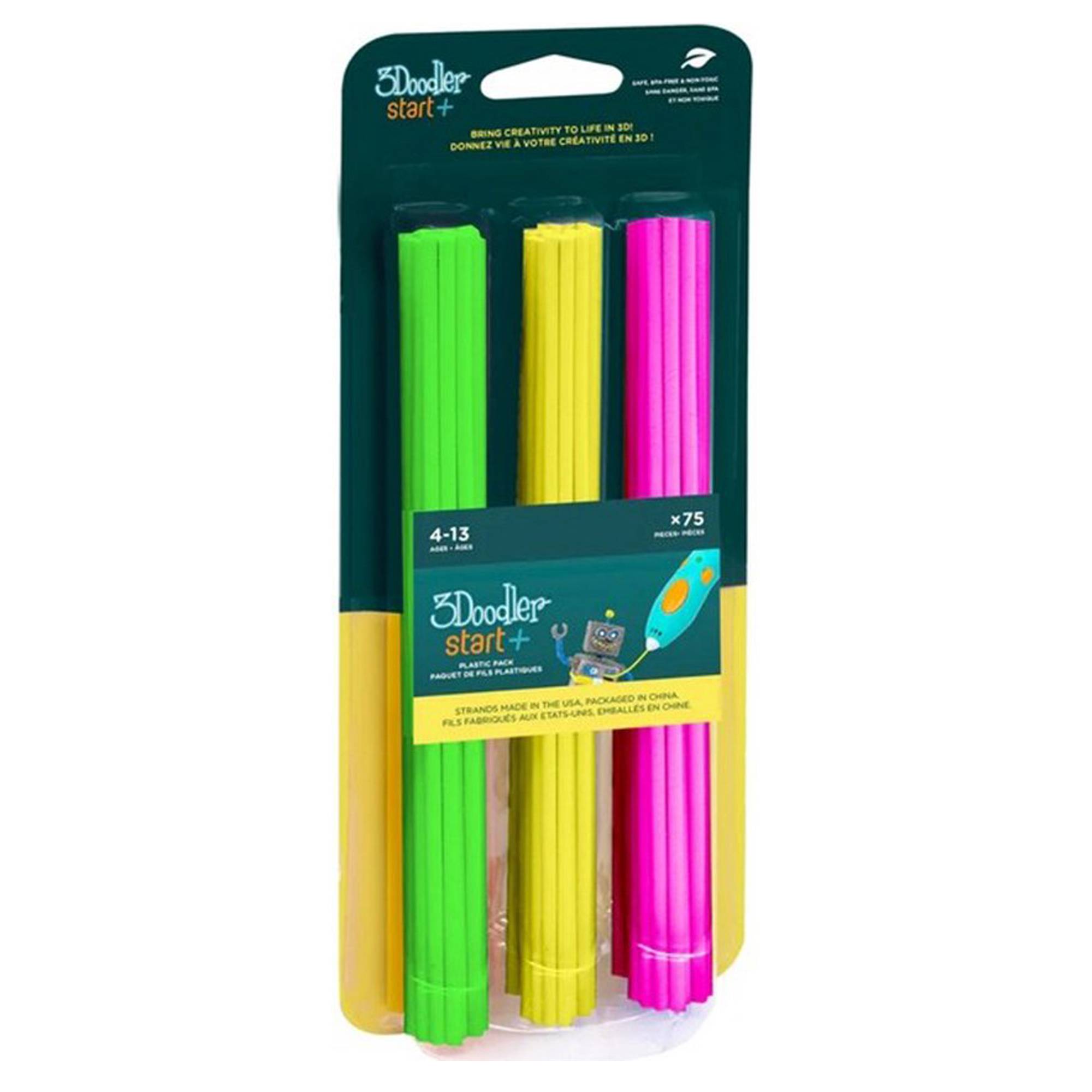 3Doodler Start 3DS-ECO-MIX4-75, 75 Stück(e), 1 g-0