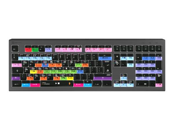 Logickeyboard FL Studio ASTRA2 - Tastatur - Mac - TL: UK, QWERTY
