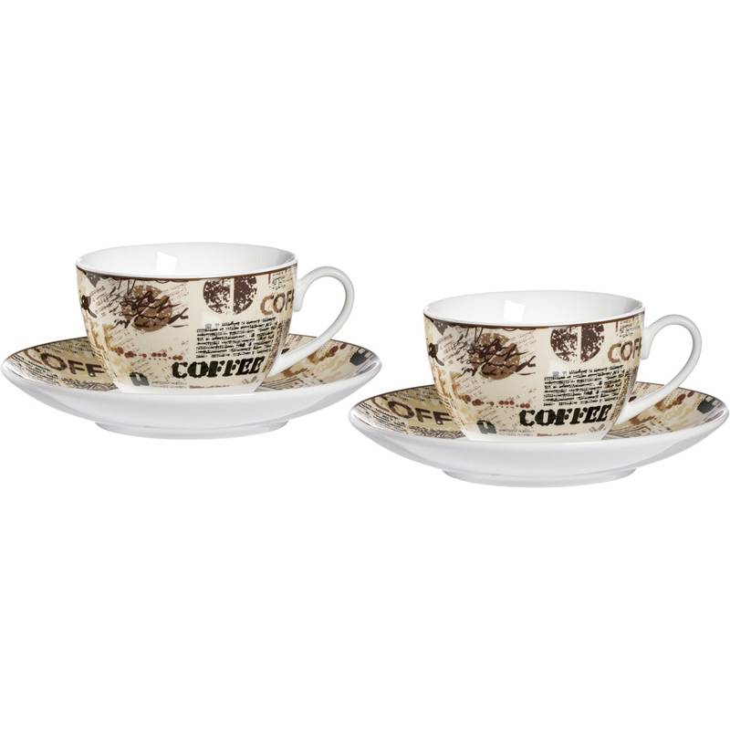 Ritzenhoff & Breker Cappuccino-Set CREMA, 4-teilig-0