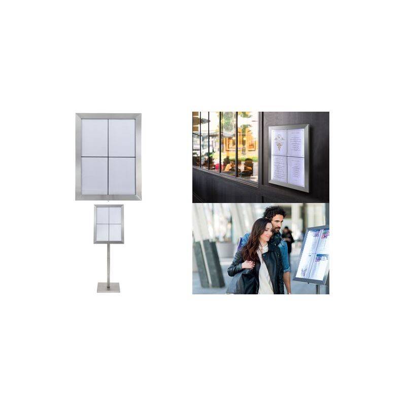 Securit Standfuß für Schaukasten LED Classic (70020205)-0