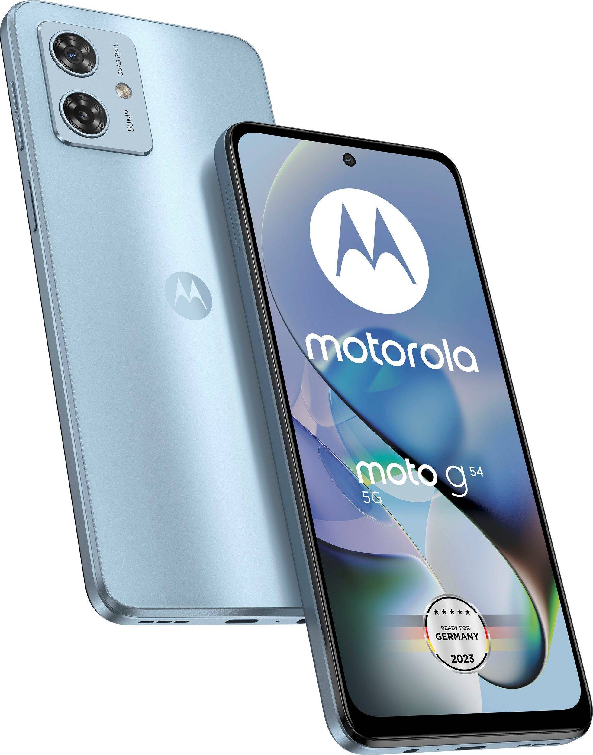Motorola G54 5G, Glacier Blue (B) 5G Smartphone-0