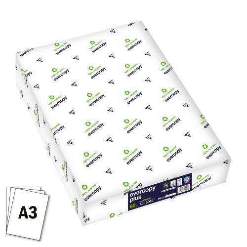 Clairefontaine Multifunktionspapier evercopy plus, A3, 80 g-0