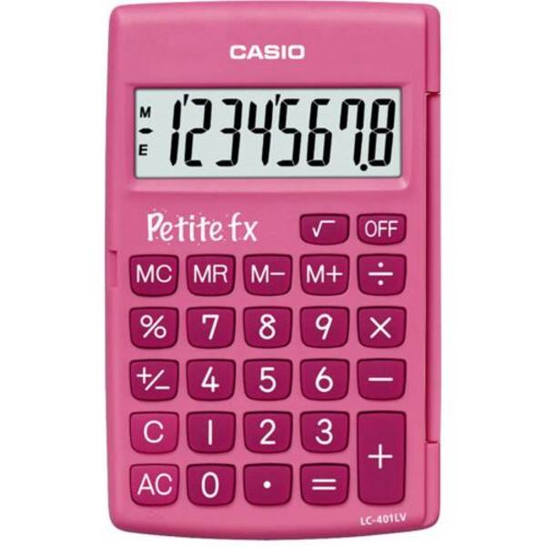 CASIO Taschenrechner LC-401 LV-PK "Petite fx"