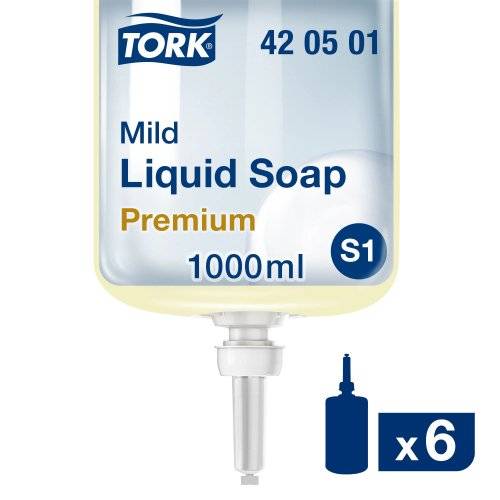 Tork Premium Flüssige Seife 1L, 6 Stück-0