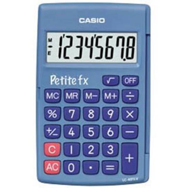 Taschenrechner LC-401 LV 8-stellig Batteriebetrieb blau