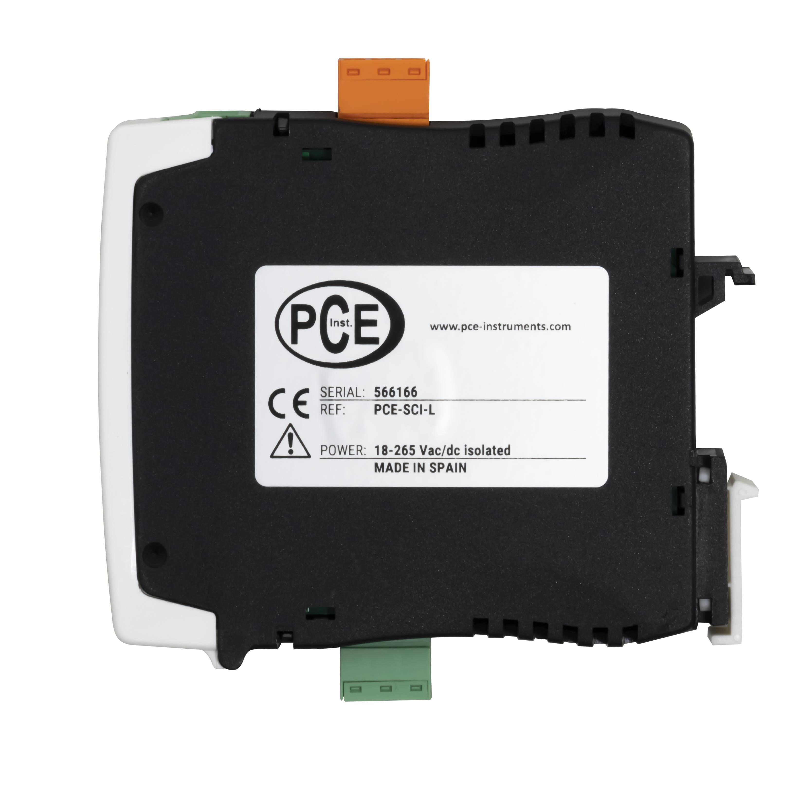 PCE Instruments Trennsignalwandler PCE-SCI-L Hutschienenmontage |aktives & passives Ausgangssignal |Display & Tastenfeld-1