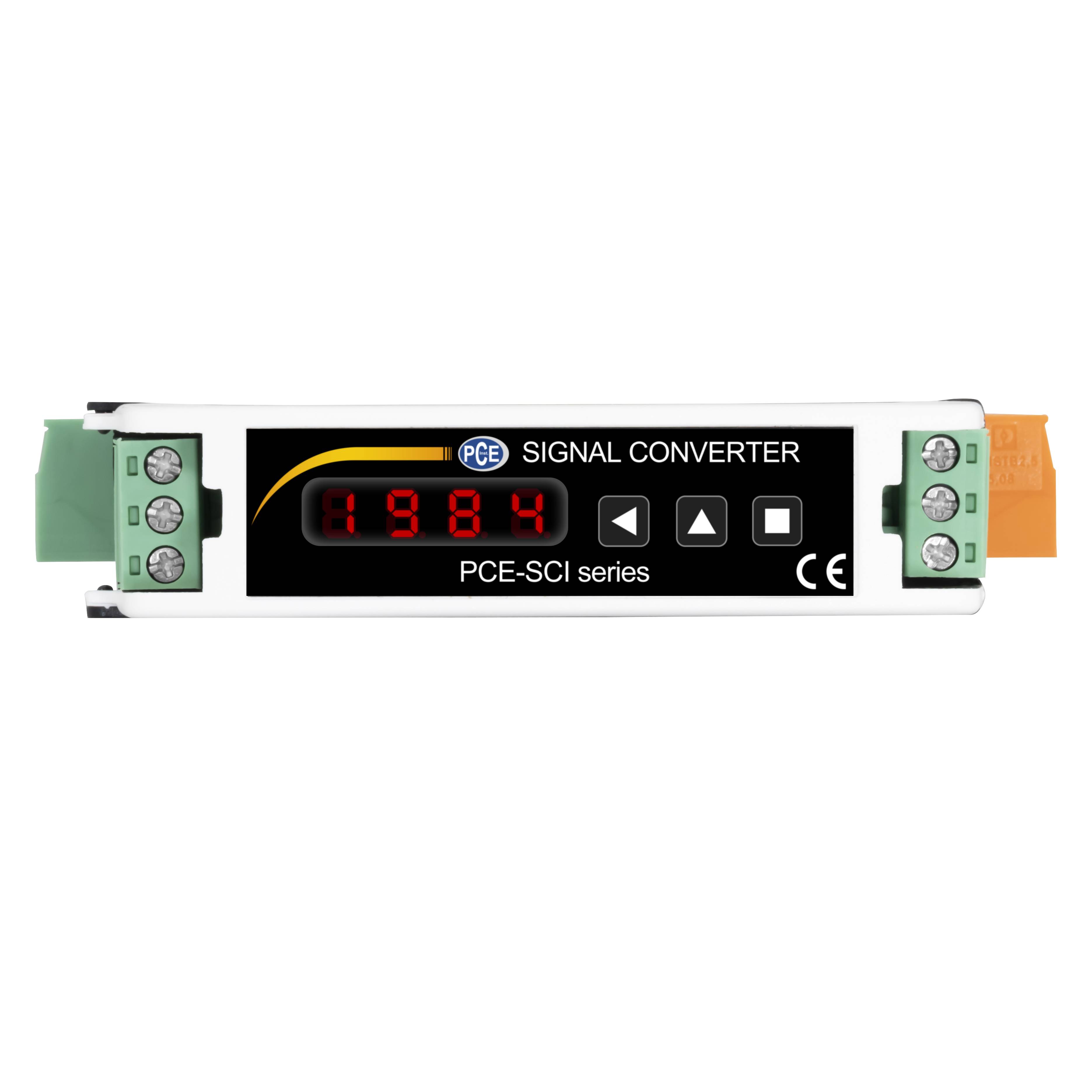 PCE Instruments Trennsignalwandler PCE-SCI-L Hutschienenmontage |aktives & passives Ausgangssignal |Display & Tastenfeld-2