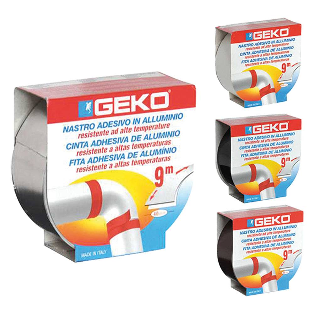 GEKO - 8014846940118 - Alum. tape high temp. resist. 40x9M WH 230/85 GEKO