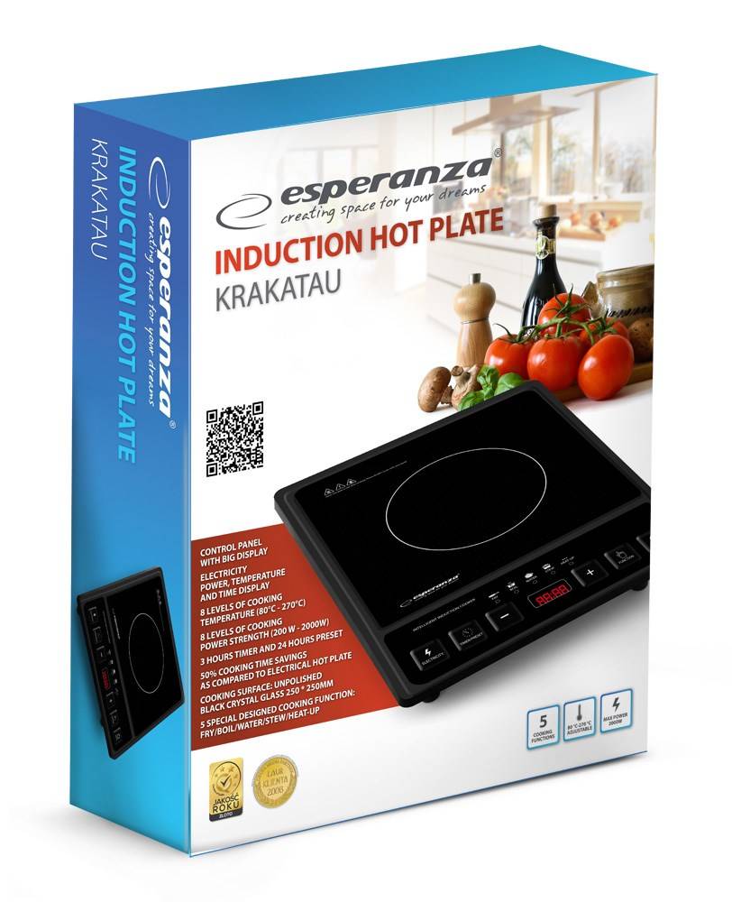 EKH011 Black induction Cooker-5