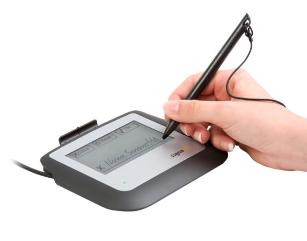 signotec Sigma Unterschriftenpad mit Hintergrundbeleuchtung