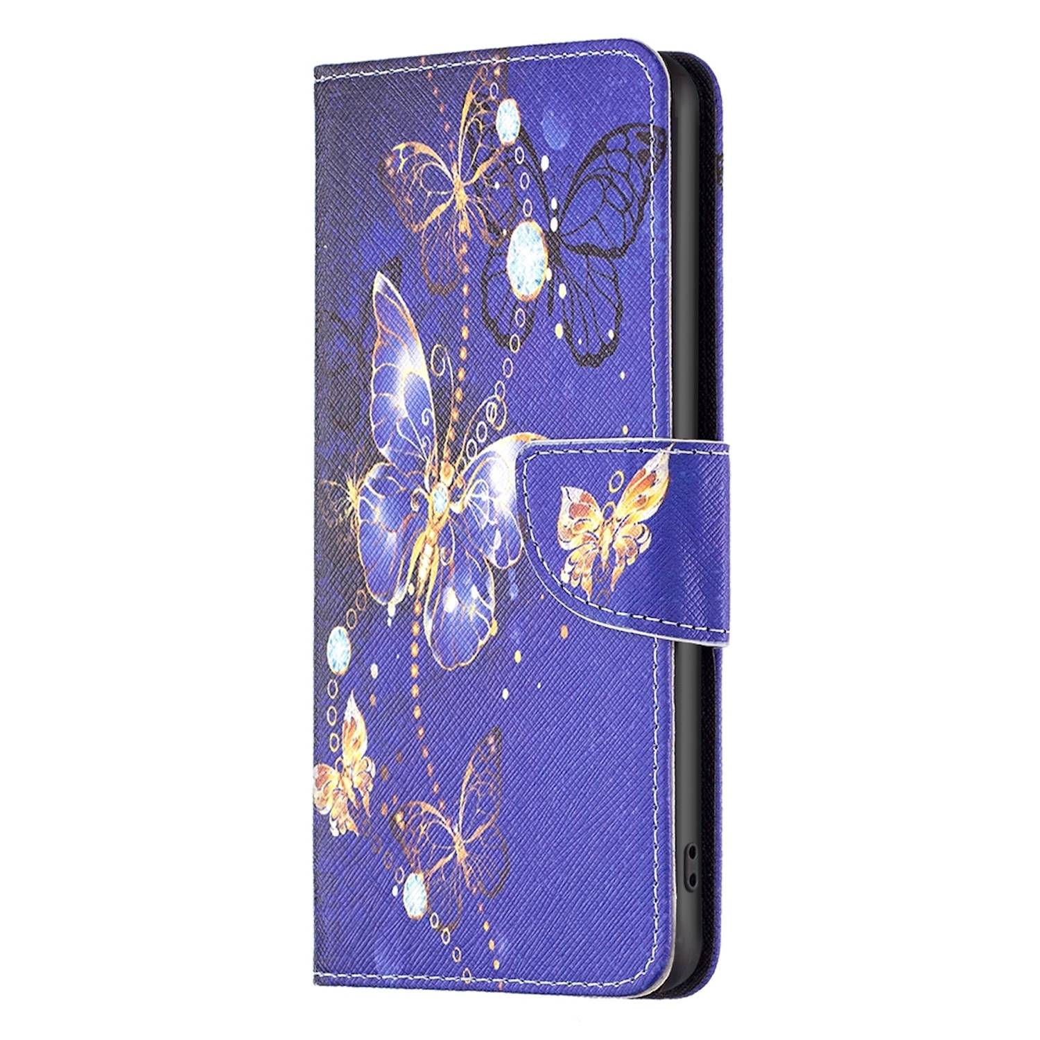 Für Samsung Galaxy S24 Kunst-Leder Book Handy Tasche Motiv 6 Hülle Etuis Schutz-4