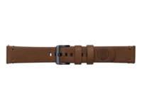 Samsung Strap Studio Essex Leather Band - Uhrarmband für Smartwatch - braun - für Samsung Gear Sport SM-R600; Galaxy-0