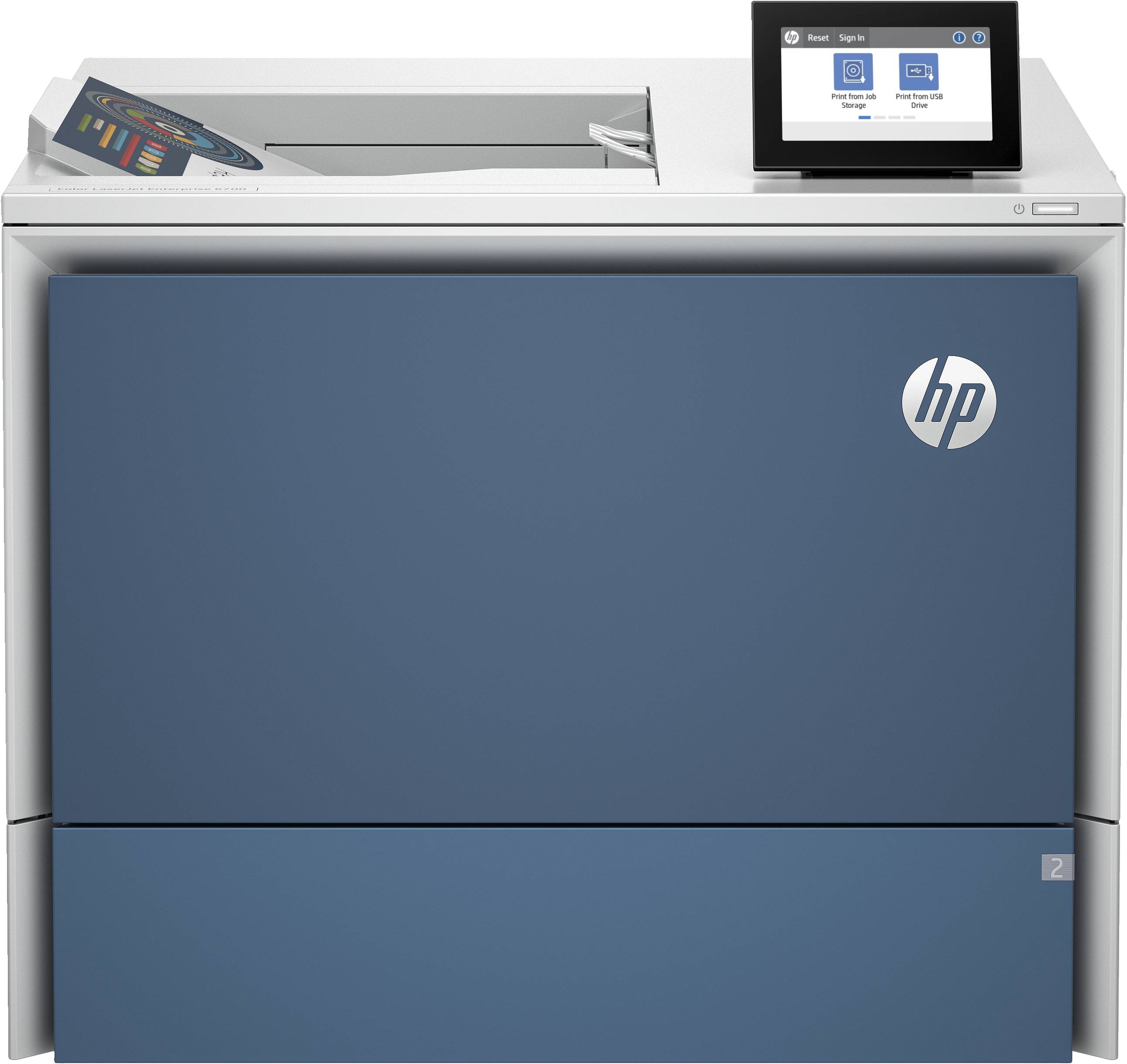 HP Color LaserJet Enterprise 6701dn - Drucker - Farbe - Duplex - Laser - A4/Legal - 1200 x 1200 dpi - bis zu 65-1