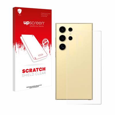 upscreen Schutzfolie für Samsung Galaxy S24 Ultra (Rückseite) Kratzschutz  Anti-Fingerprint Klar