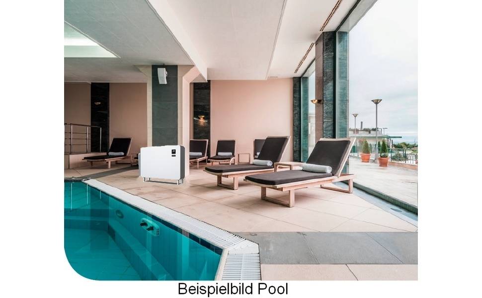 WDH Schwimmbad Entfeuchter WDH-SE60 - für 60m² bis 120 m² - 60 Liter/Tag - ohne Heizelement - Smart Home-fähig-4