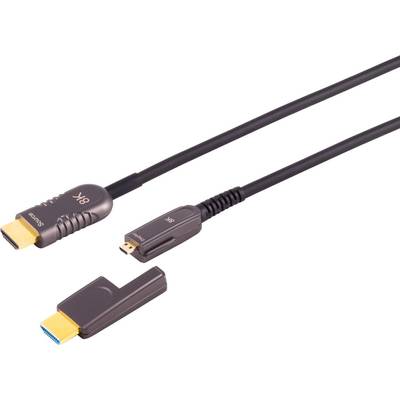 maximum connectivity HDMI Anschlußkabel-Optisches Verlegekabel-Set 10K - Kabel-/