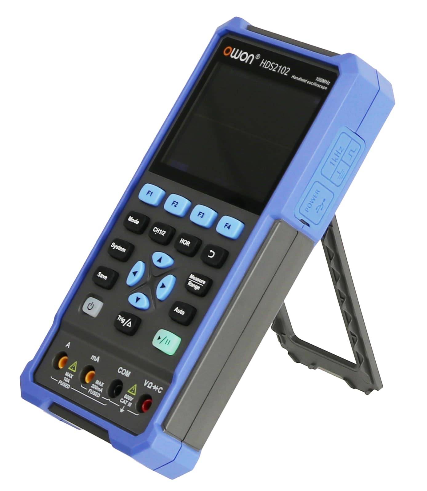 OWON LCD-Oszilloskop mit Multimeter, HDS2102, 2-Kanal, 100 MHz-1