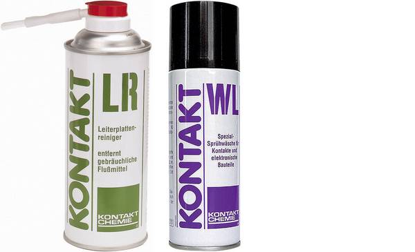 Kontakt Chemie KONTAKT LR / KONTAKT WL  Leiterplattenreiniger  1 Set