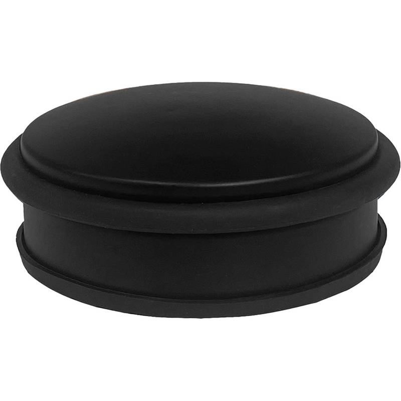 ALBA Türstopper, Edelstahl-Oberfläche, schwarz (74800218)-0
