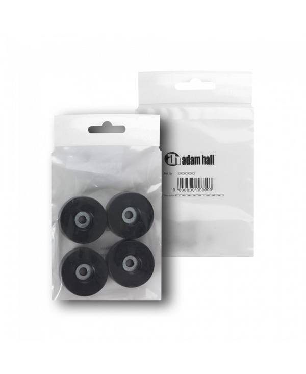 4er Set Gummifuß 38 x 15 mm im Beutel