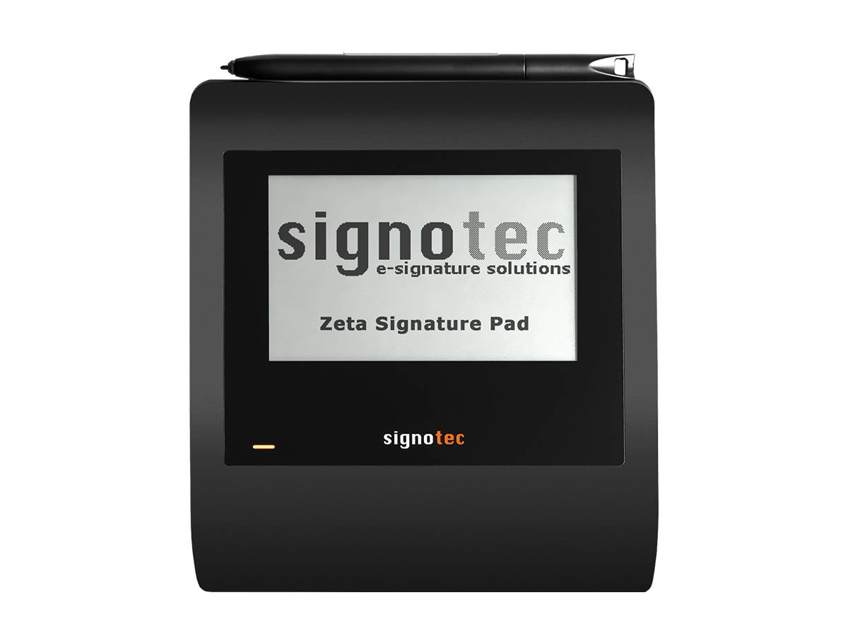 signotec Zeta Unterschriftenpad mit Hintergrundbeleuchtung-2