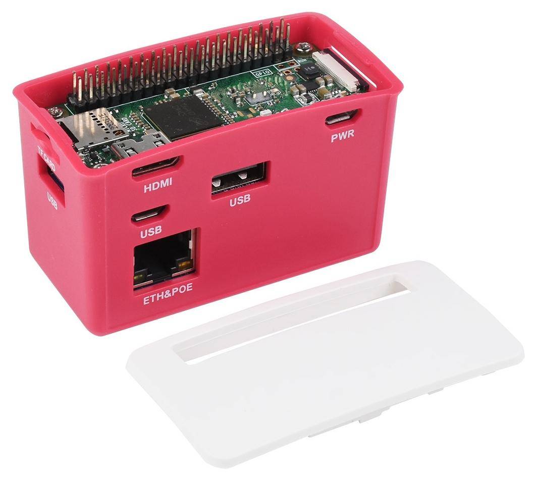 WaveShare PoE Ethernet / USB HUB BOX for Raspberry Pi Zero Series, 3x USB 2.0, 802.3af-Compliant-1
