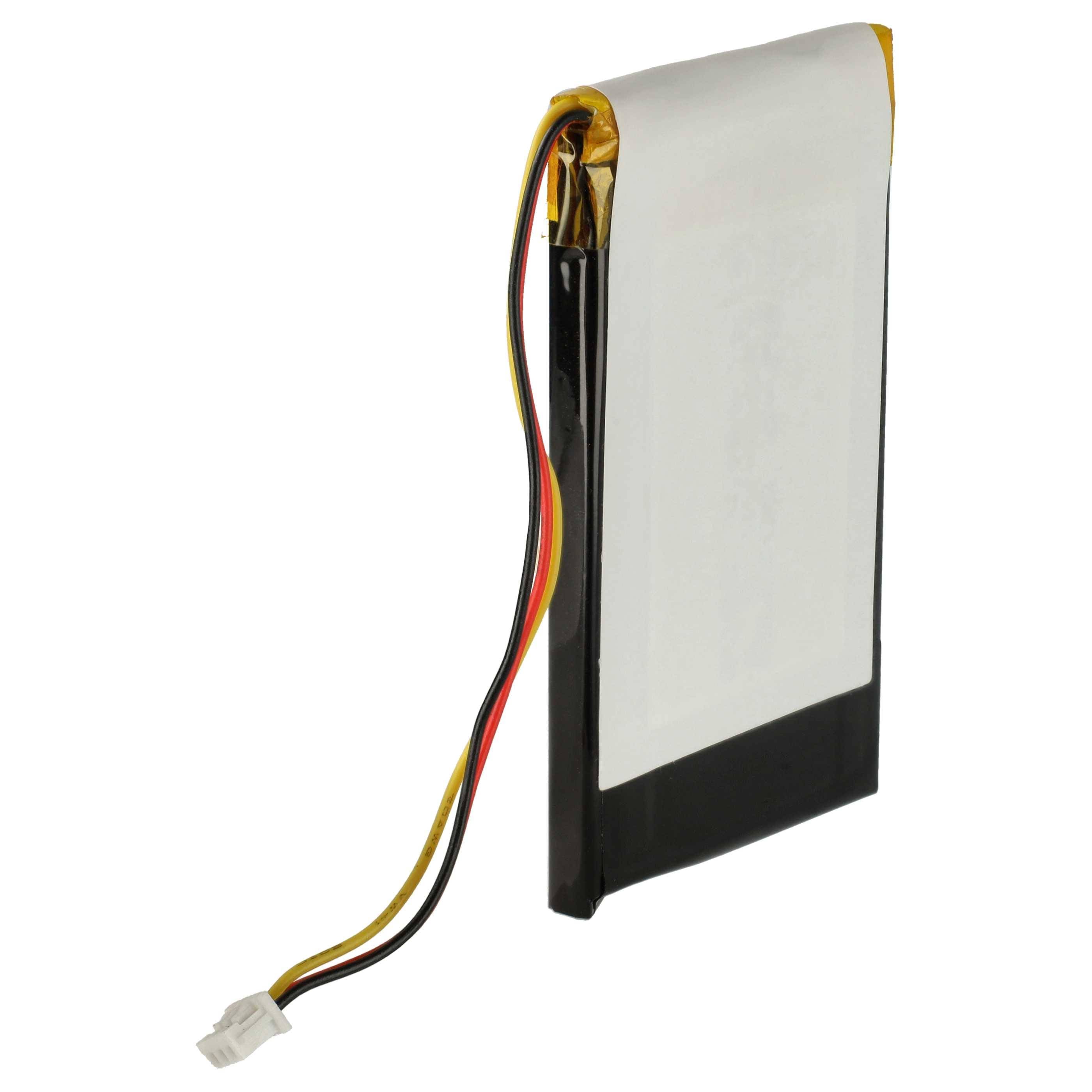 vhbw Akku kompatibel mit TomTom SatNav | 4CH5.000.00 GPS Navigation Navi (1200 mAh, 3,7 V, Li-Polymer)-1