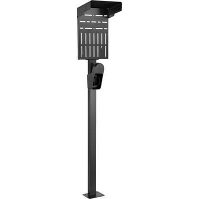 InLine® Universal Wallbox-Standfuß mit EV-Ladekabel Halterung, schwarz-0