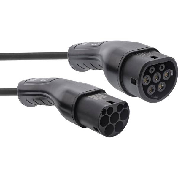 InLine® EV Autoladekabel Typ 2, 22 kW, 3-phasig, 7,5 m
