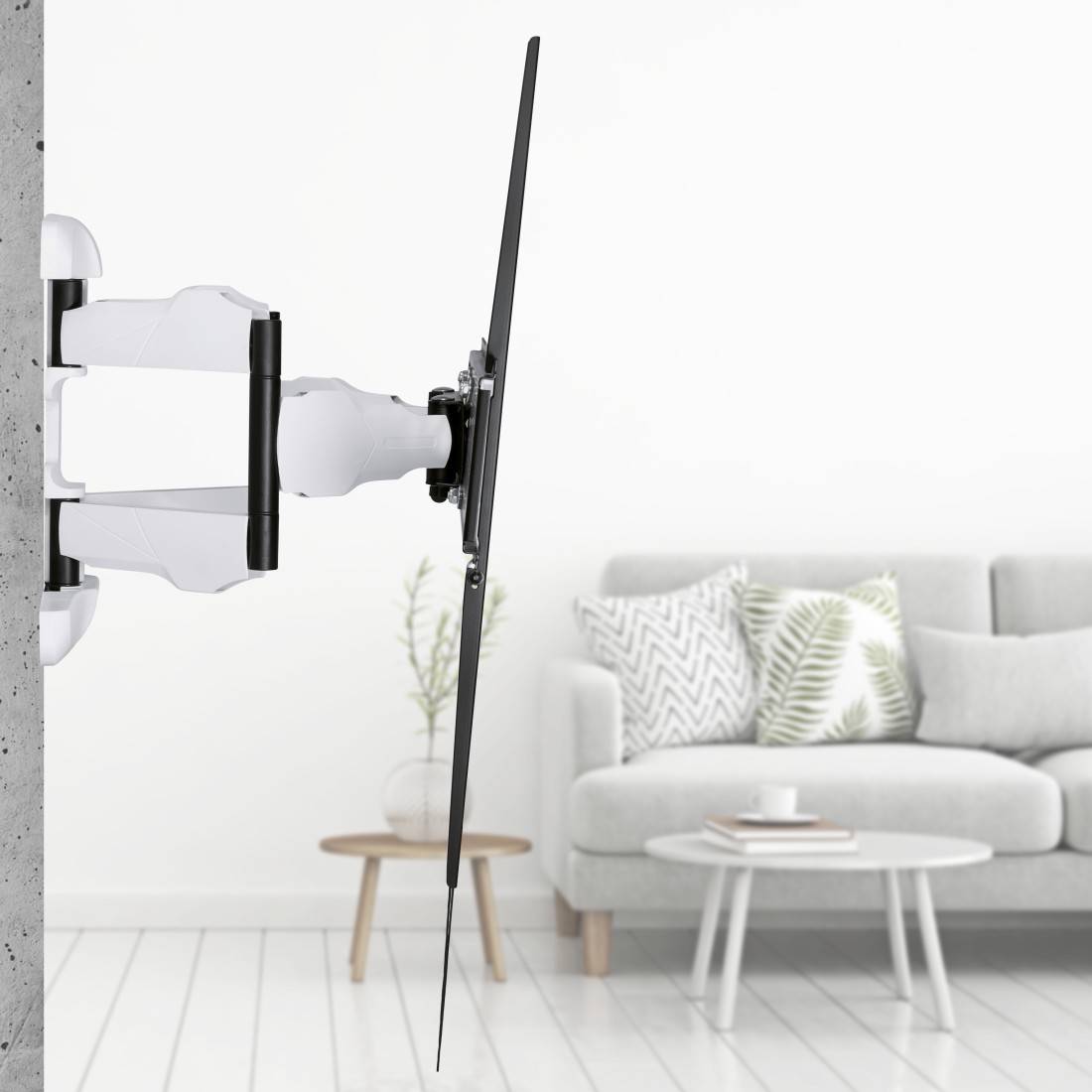 hama 00220838 TV-Wandhalterung, schwenkbar, neigbar, ausziehbar, 229 cm (90") bis 75 kg-3