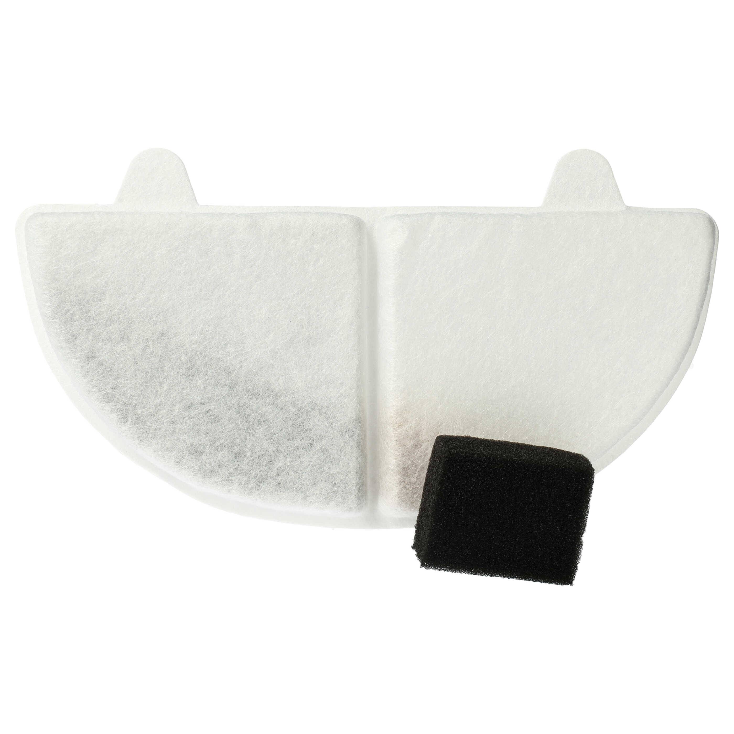 vhbw Filter kompatibel mit HomeRunPet CF2 | WF20 Trinkbrunnen für Katzen, Hunde - Filterelement + Pumpenfilter-0